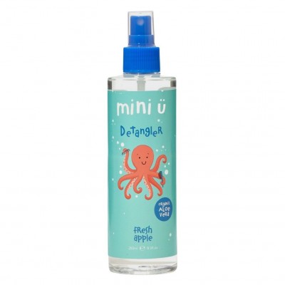 Mini-U plaukų šukavimą lengvinantis purškiklis vaikams "Fresh Apple Detangling Spray" 250ml