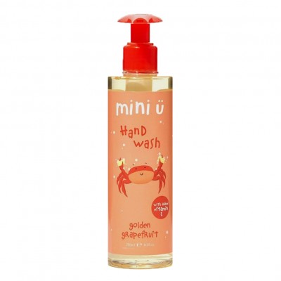 Mini-U natūralus vaikiškas rankų muilas "Golden Grapefruit Hand Wash" 250 ml