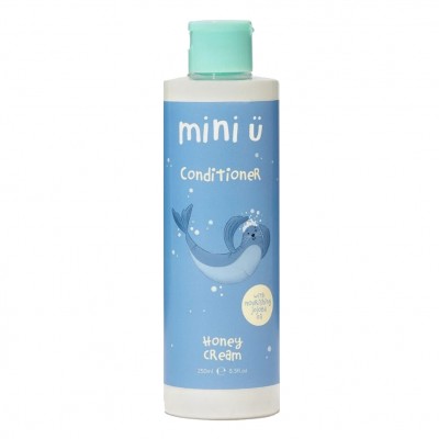 Mini-U natūralus vaikiškas plaukų kondicionierius "Honey Cream Conditioner" 250 ml